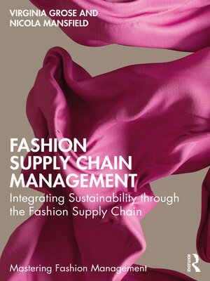 cover image of Fashion Supply Chain Management